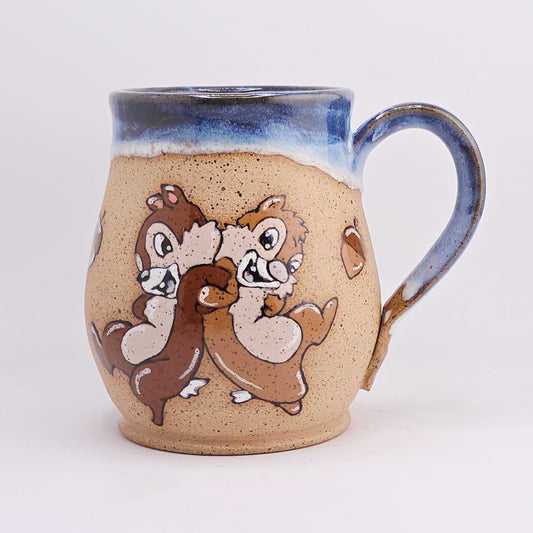 #19 Handmade stoneware Mug 18oz