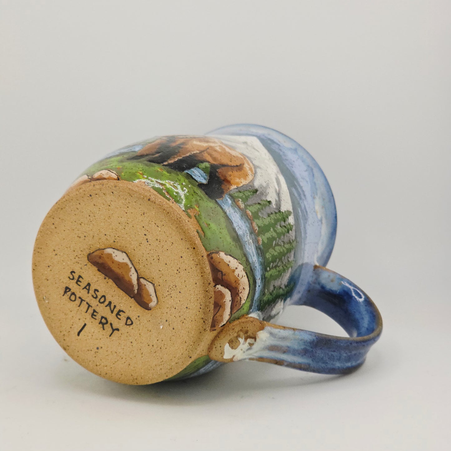 #01 Handmade stoneware mug 19oz