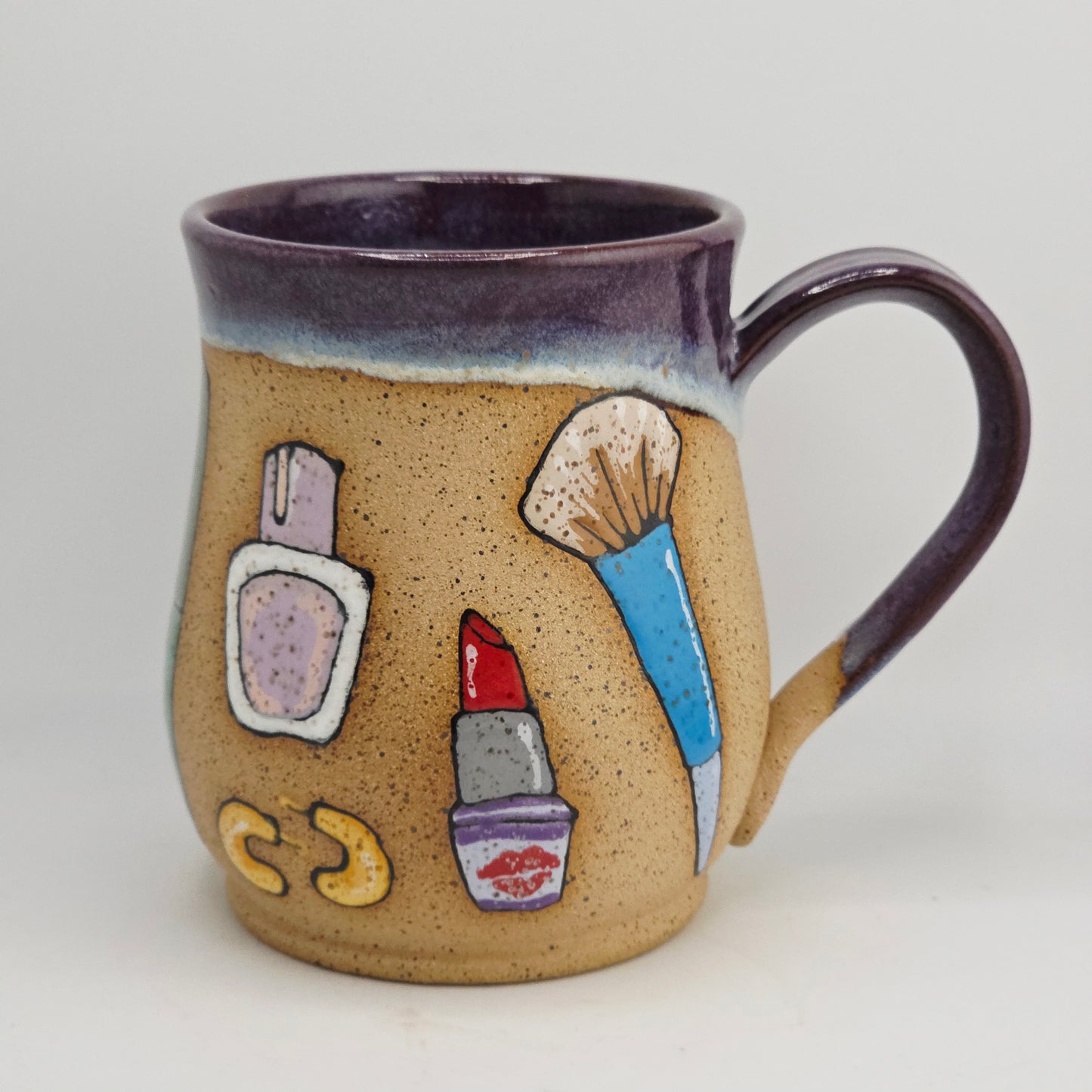 #08 Handmade stoneware Mug   17oz