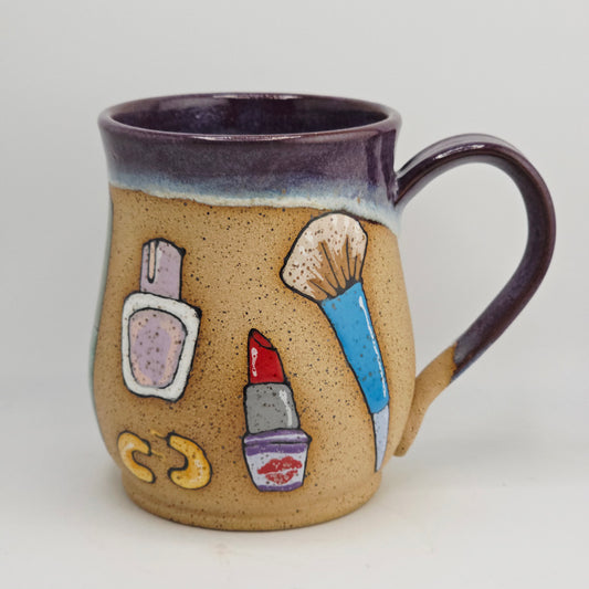 #08 Handmade stoneware Mug   17oz