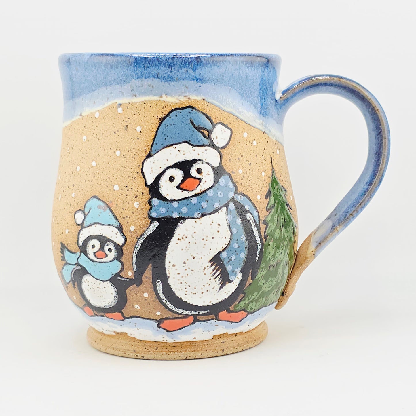 #04 Handmade stoneware mug 16-17oz