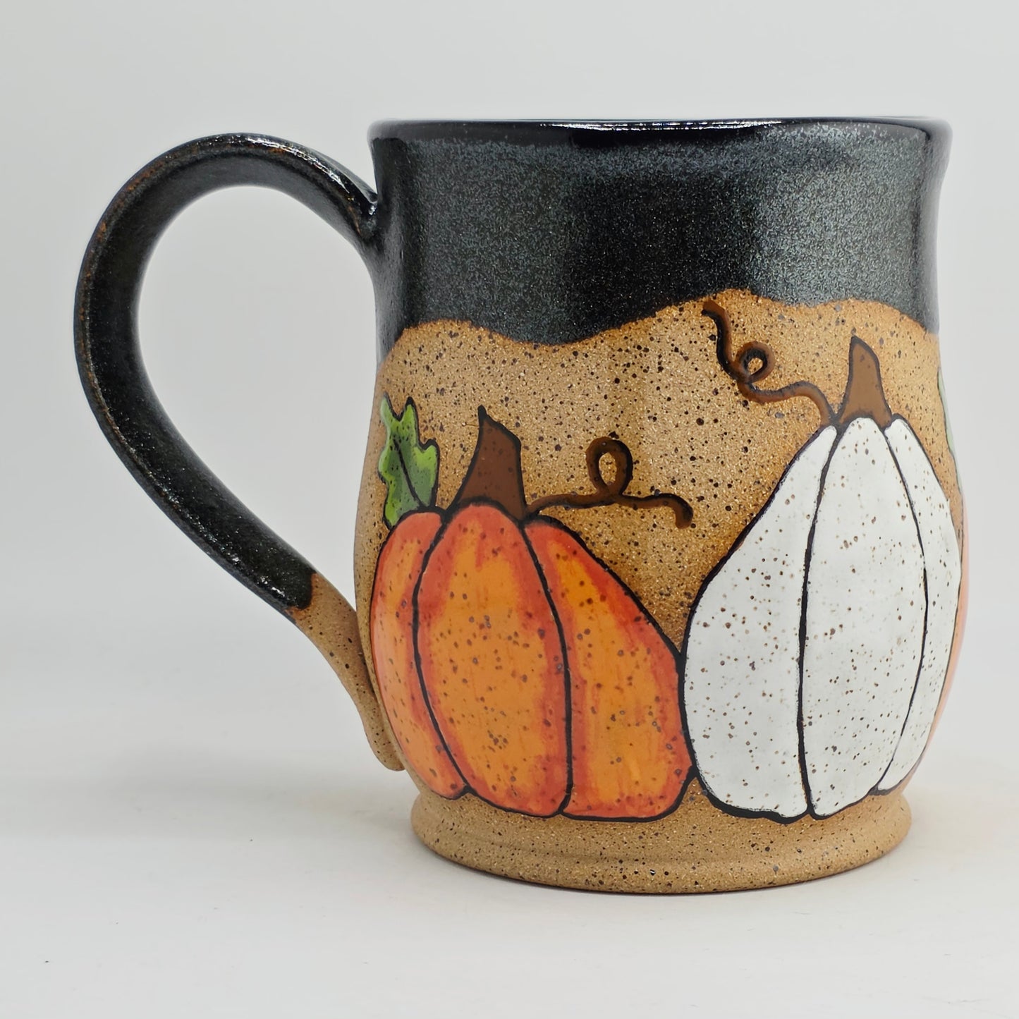 #11 Handmade stoneware Mug 15oz