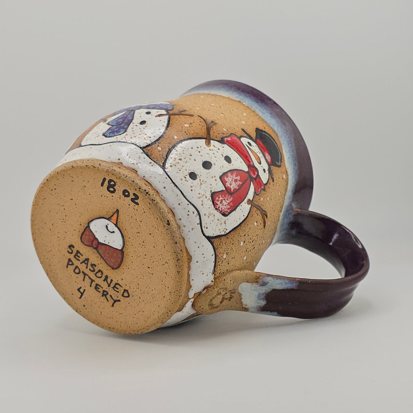 #04 Handmade stoneware mug 18 oz