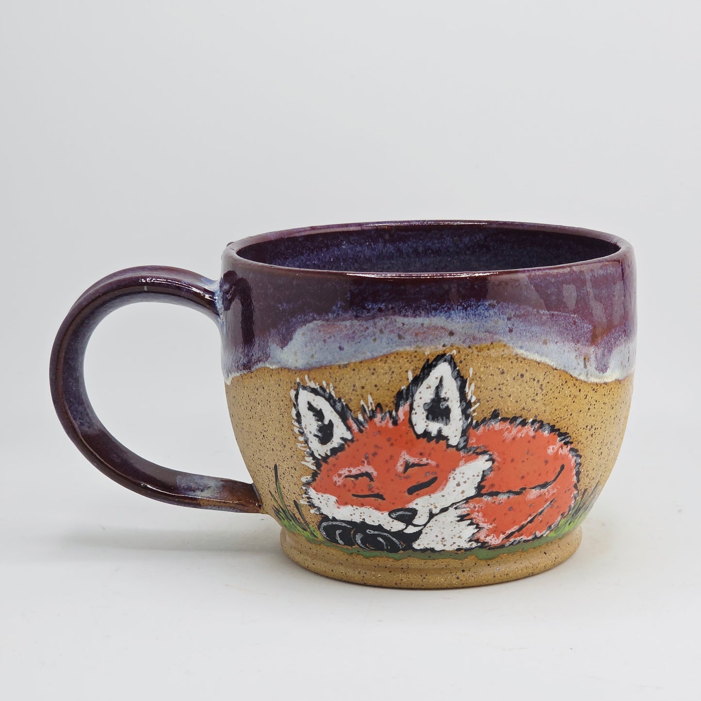 #17 Handmade stoneware Mug 18oz