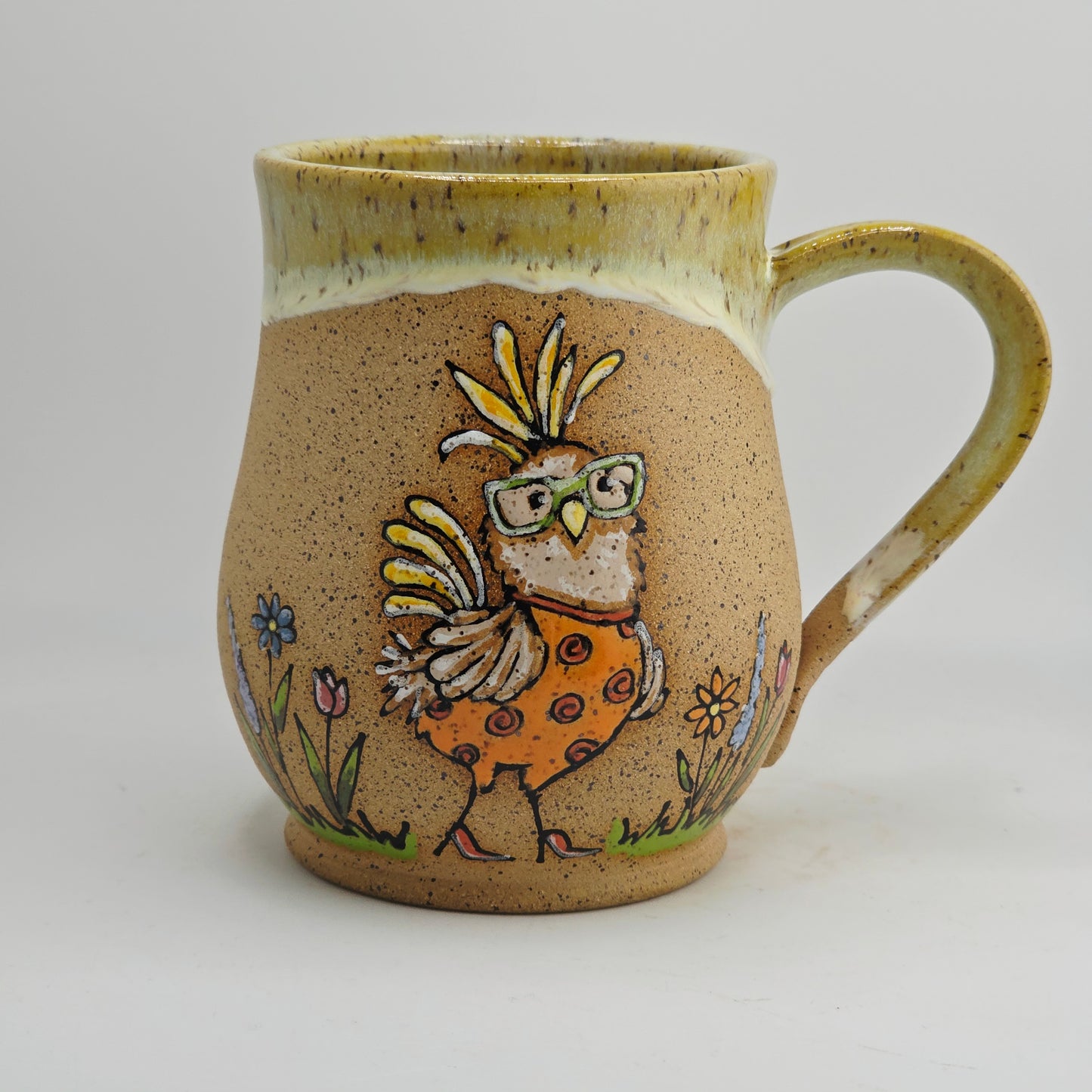 #02 Handmade stoneware Mug 20oz