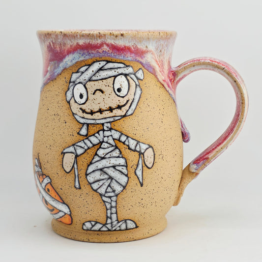 #20 Handmade stoneware Mug 17oz