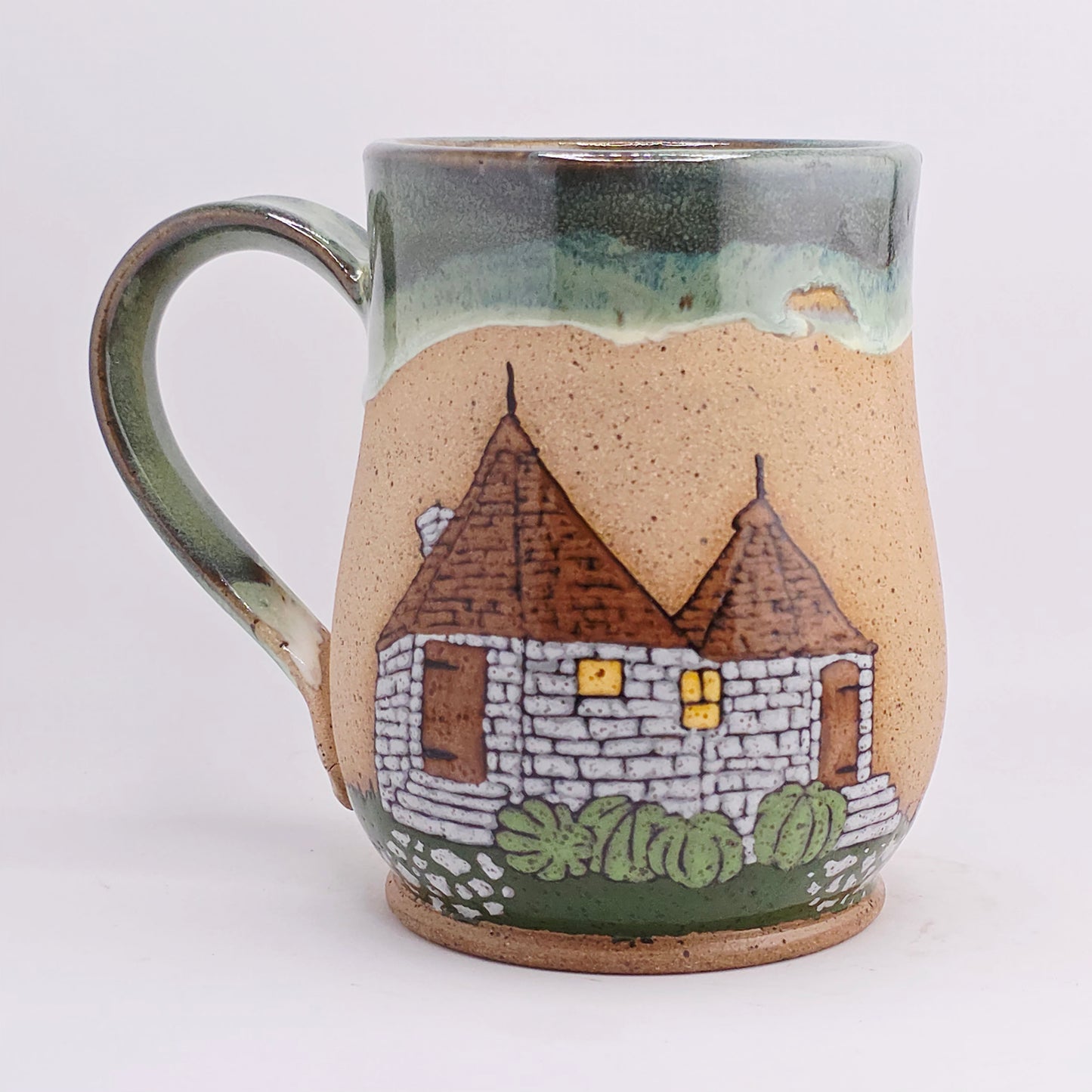 #28 Handmade stoneware Mug 18oz