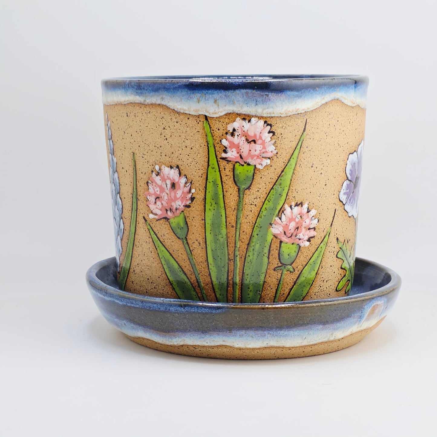 #31 Handmade stoneware planter 5x5