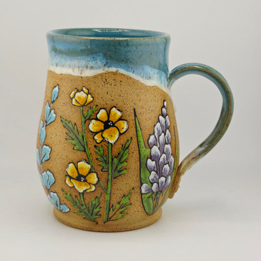 #18 Handmade stoneware mug 22oz