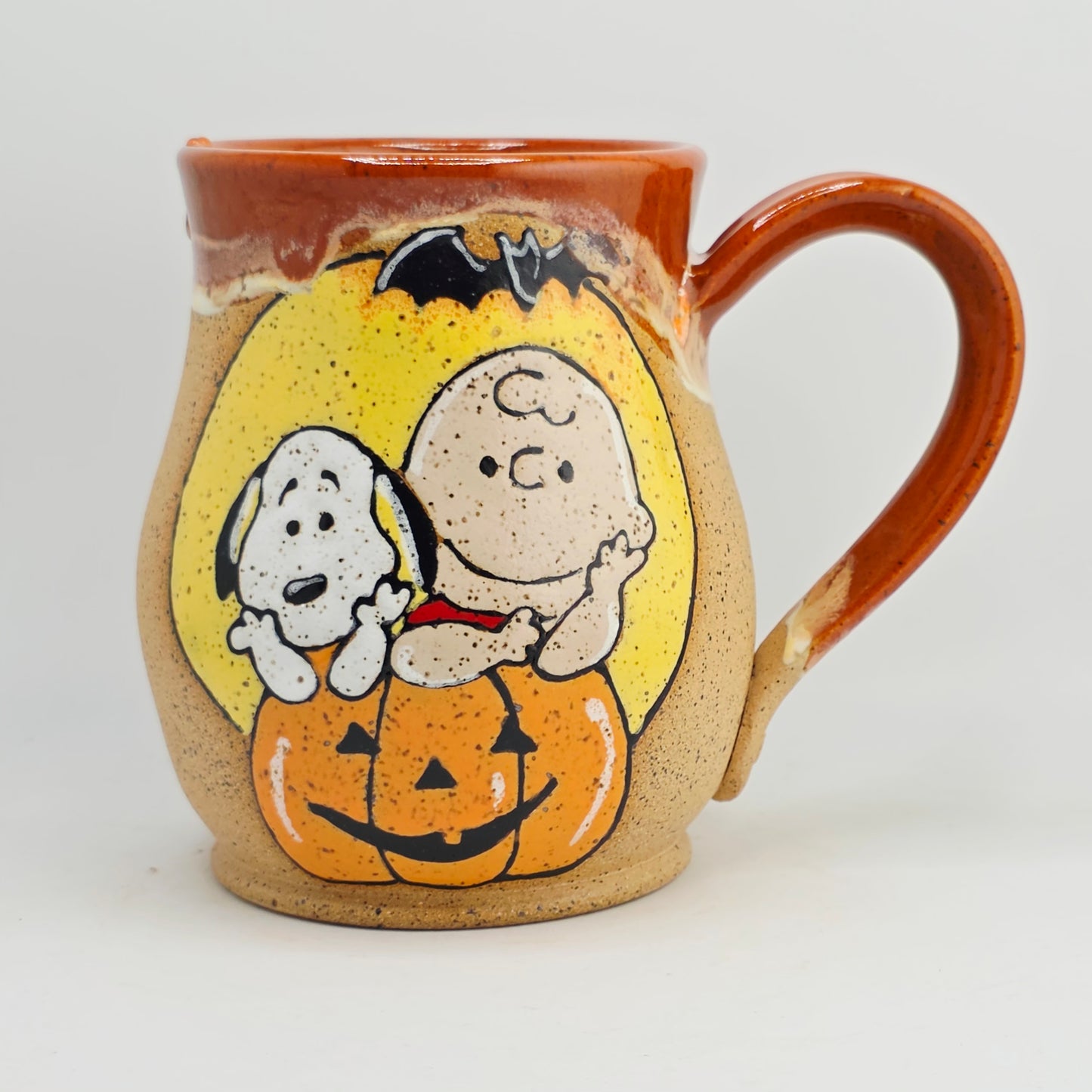 #15 Handmade stoneware Mug 17oz