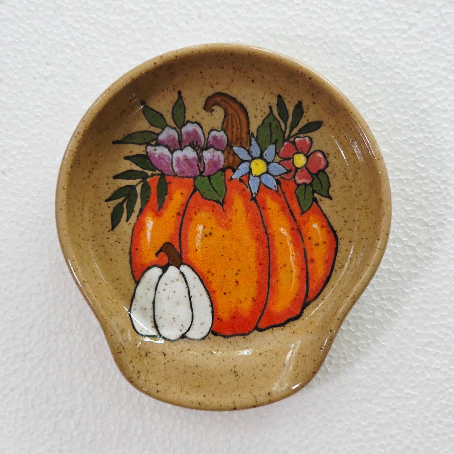 #37 Handmade stoneware spoonrest