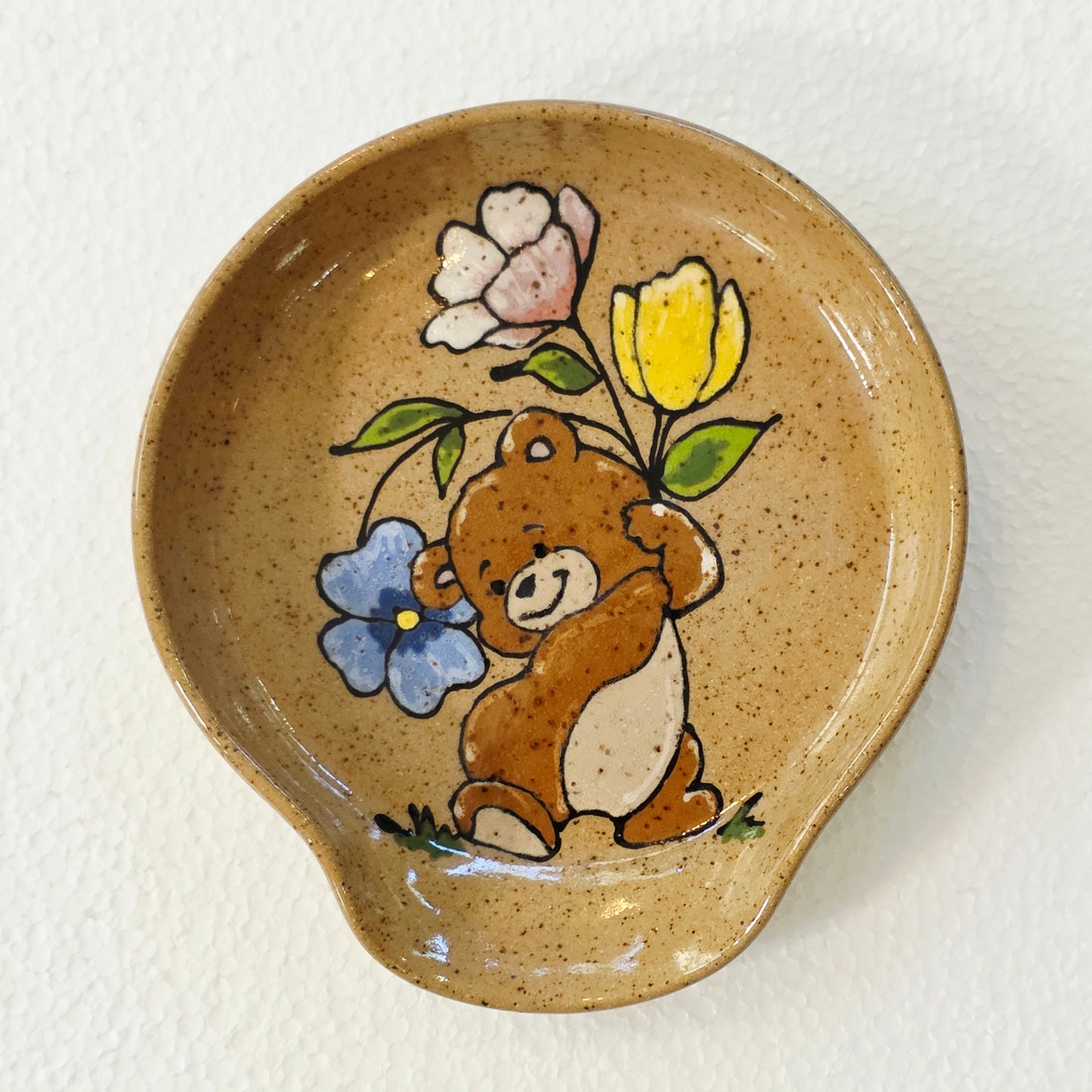 #43 Handmade stoneware spoonrest