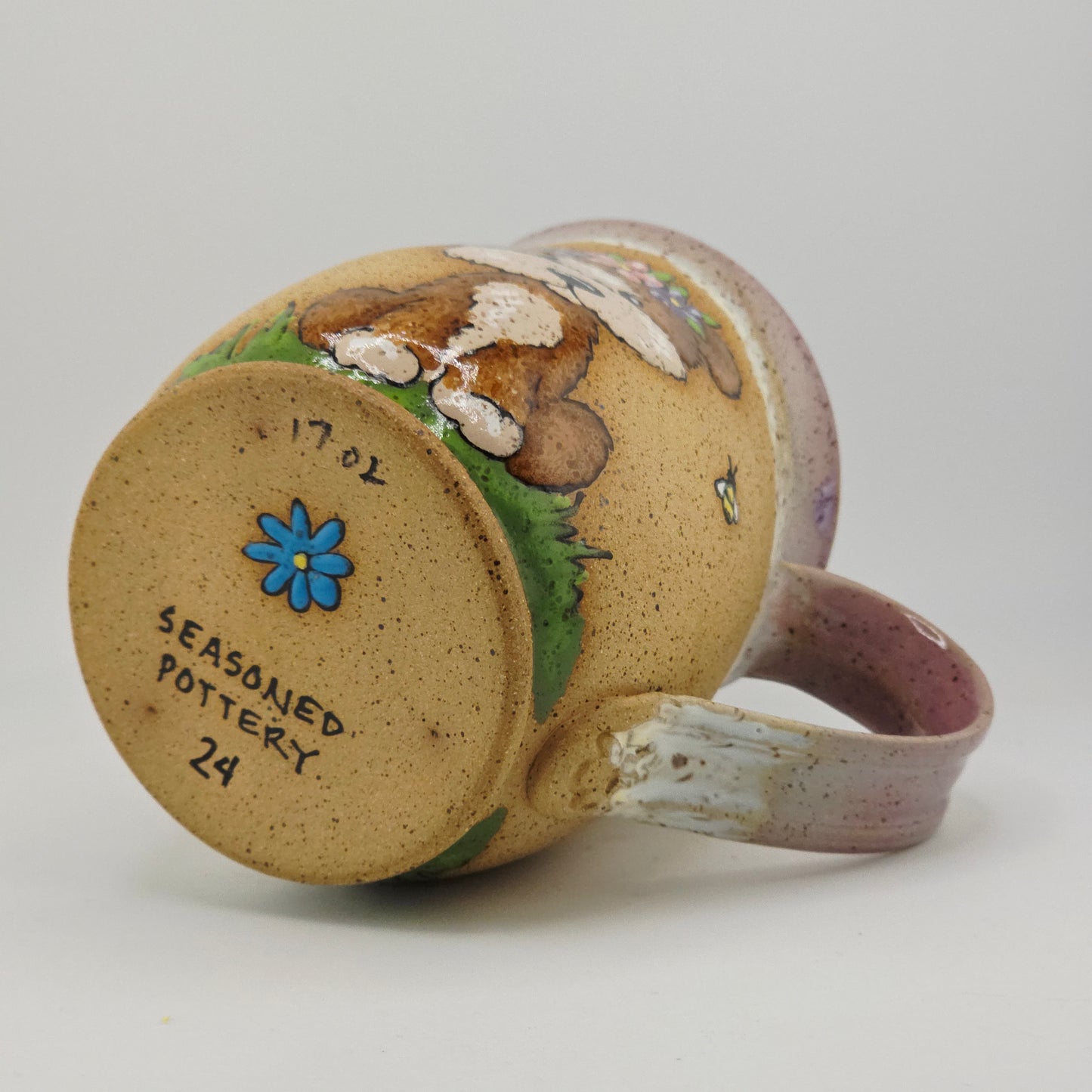 #24 Handmade stoneware Mug    17oz