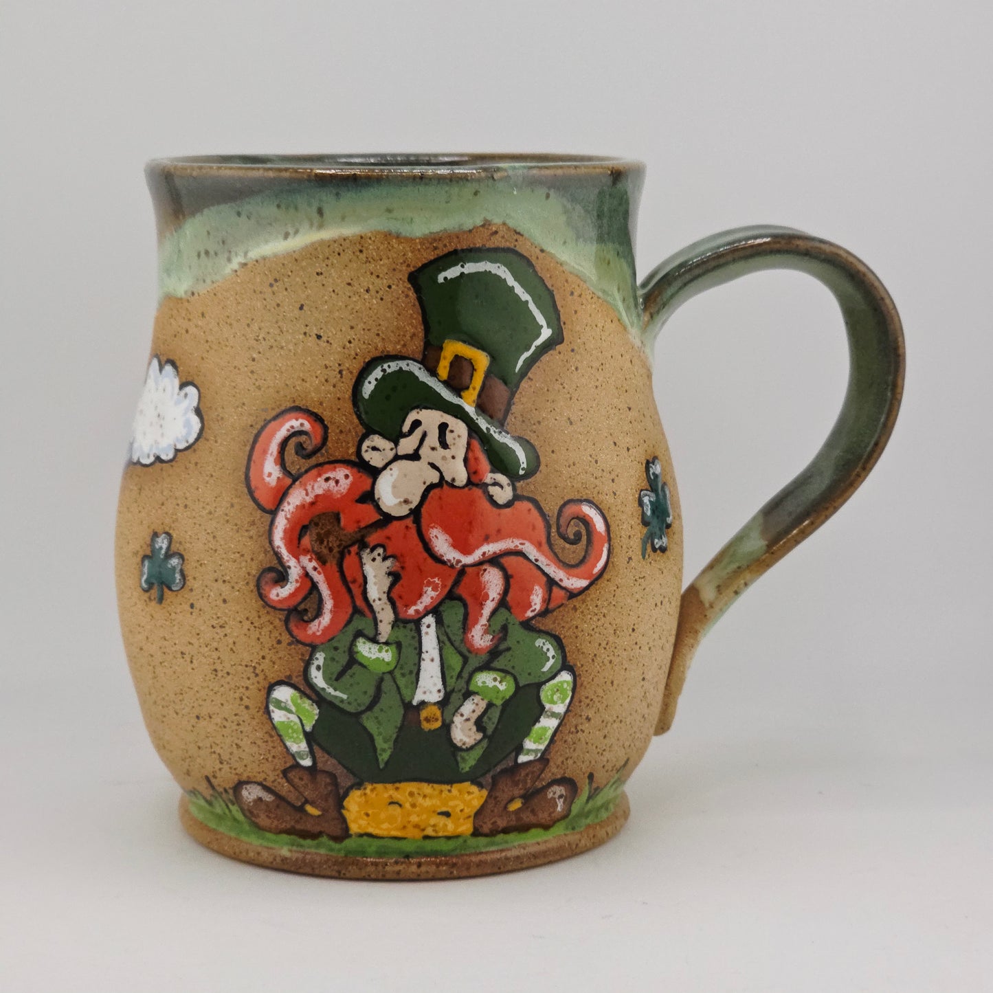 #01 Handmade stoneware Mug    18oz