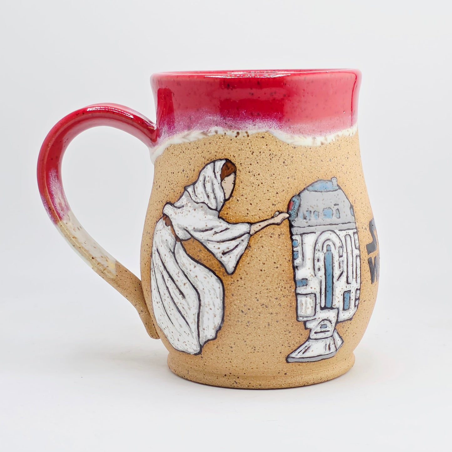 #21 Handmade stoneware Mug 17oz
