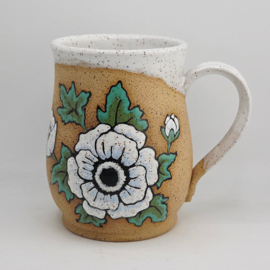 #030 Handmade stoneware Mug   17oz