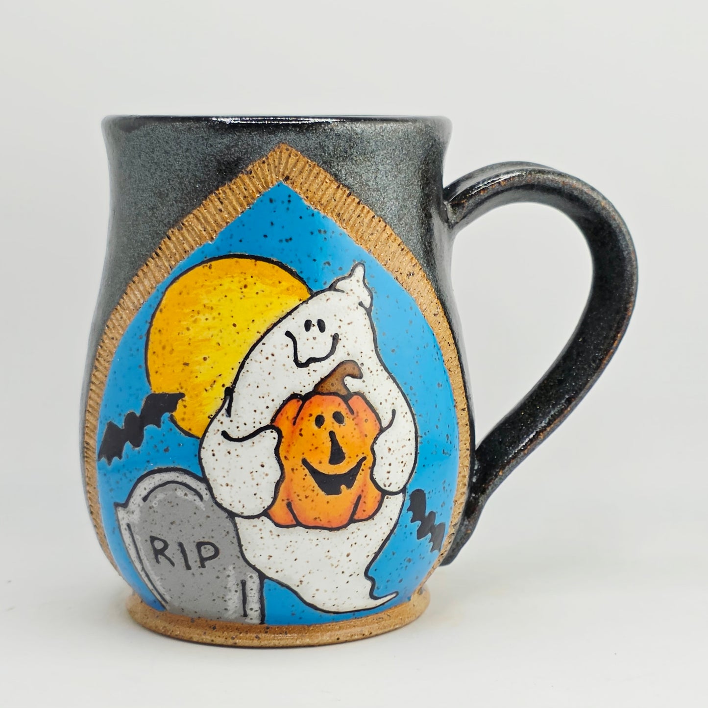 #37 Handmade stoneware Mug 15oz