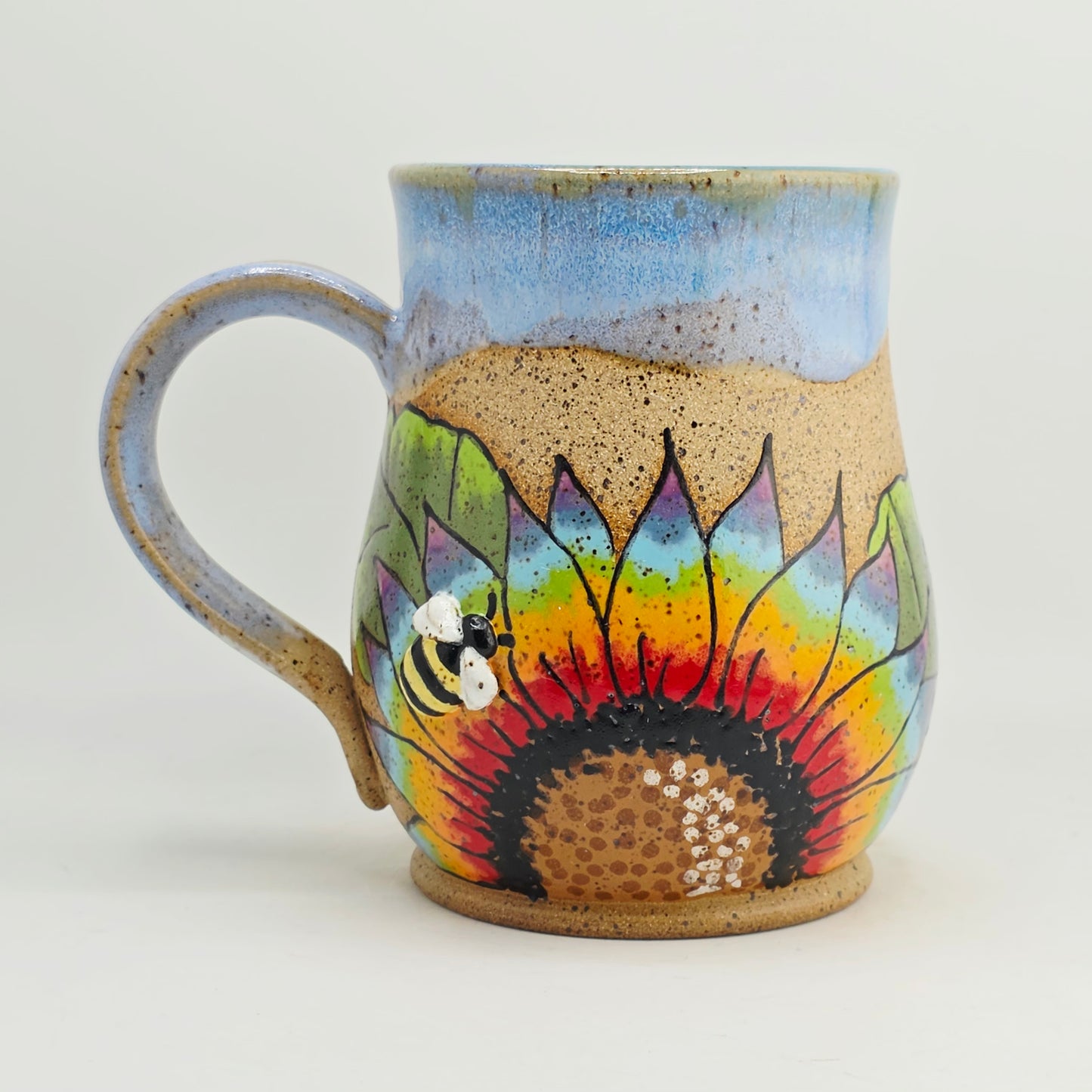 #01 Handmade stoneware Mug 16oz