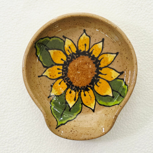 #38 Handmade stoneware spoonrest