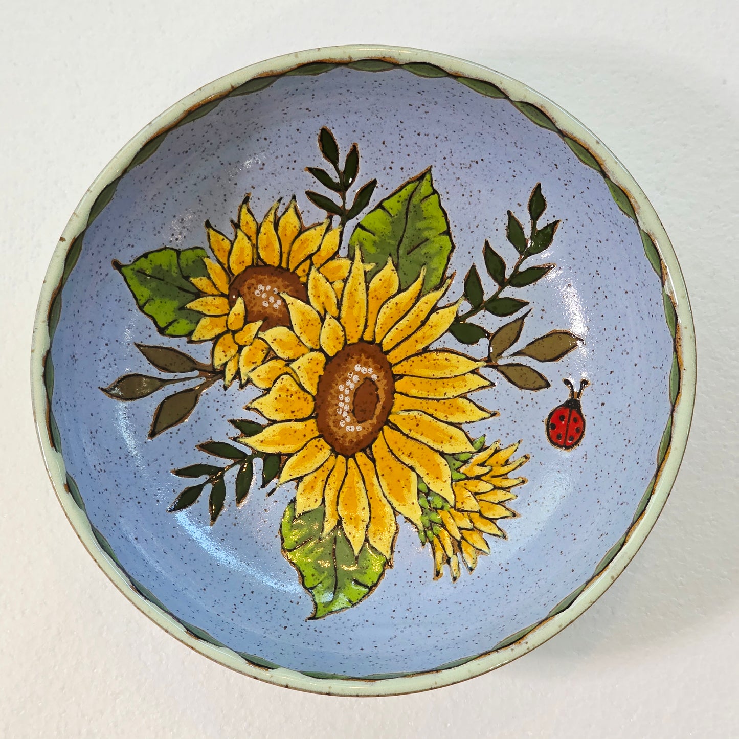 #39 Handmade stoneware bowl 7.5x2