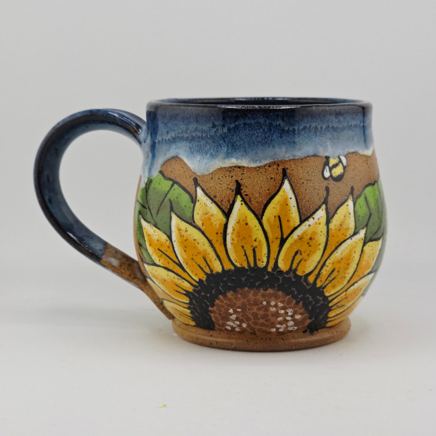 #38 Handmade stoneware Mug    13oz