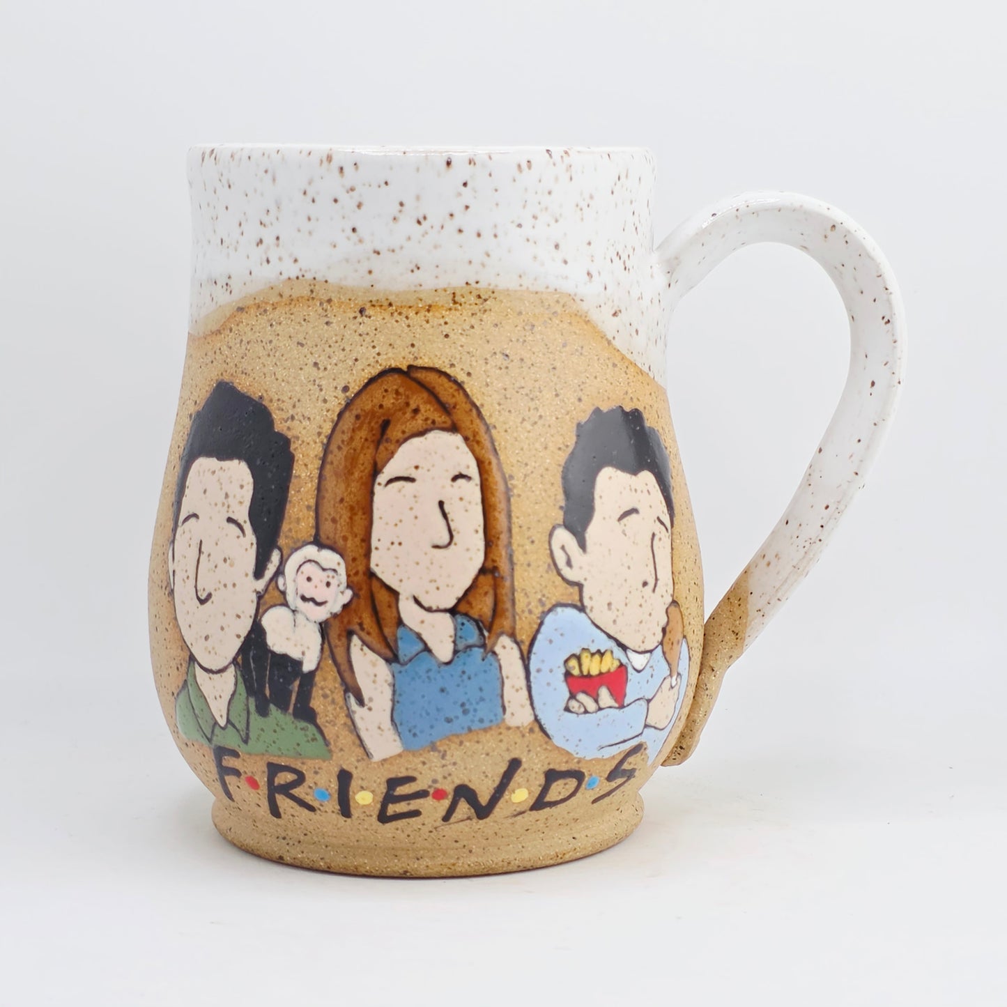 #27 Handmade stoneware Mug 17oz