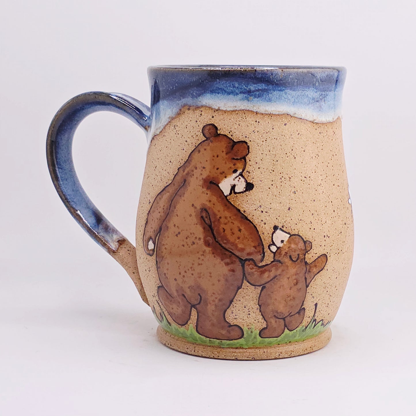 #17 Handmade stoneware Mug 17oz