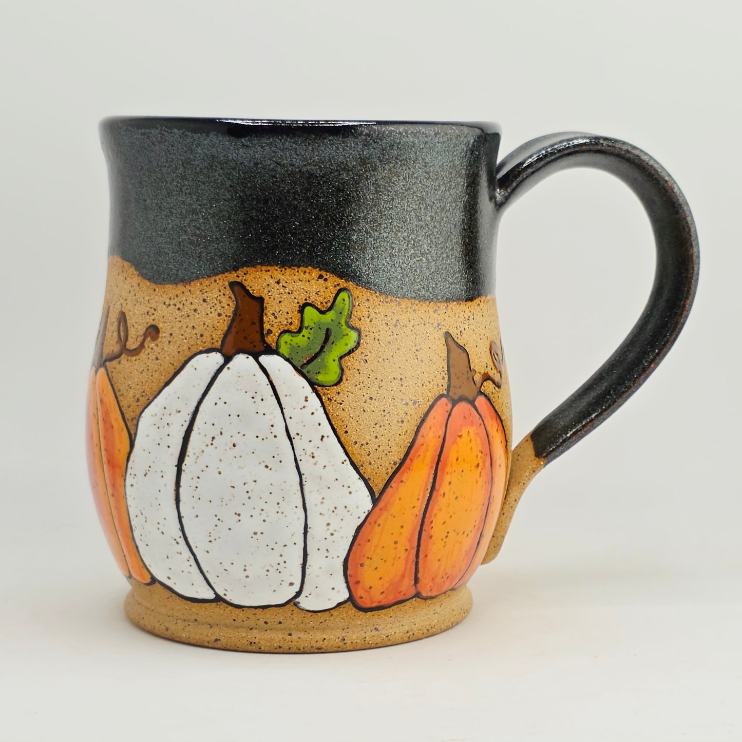 #11 Handmade stoneware Mug 15oz
