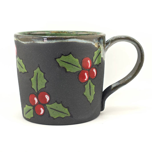 #13 Handmade stoneware mug 17 oz
