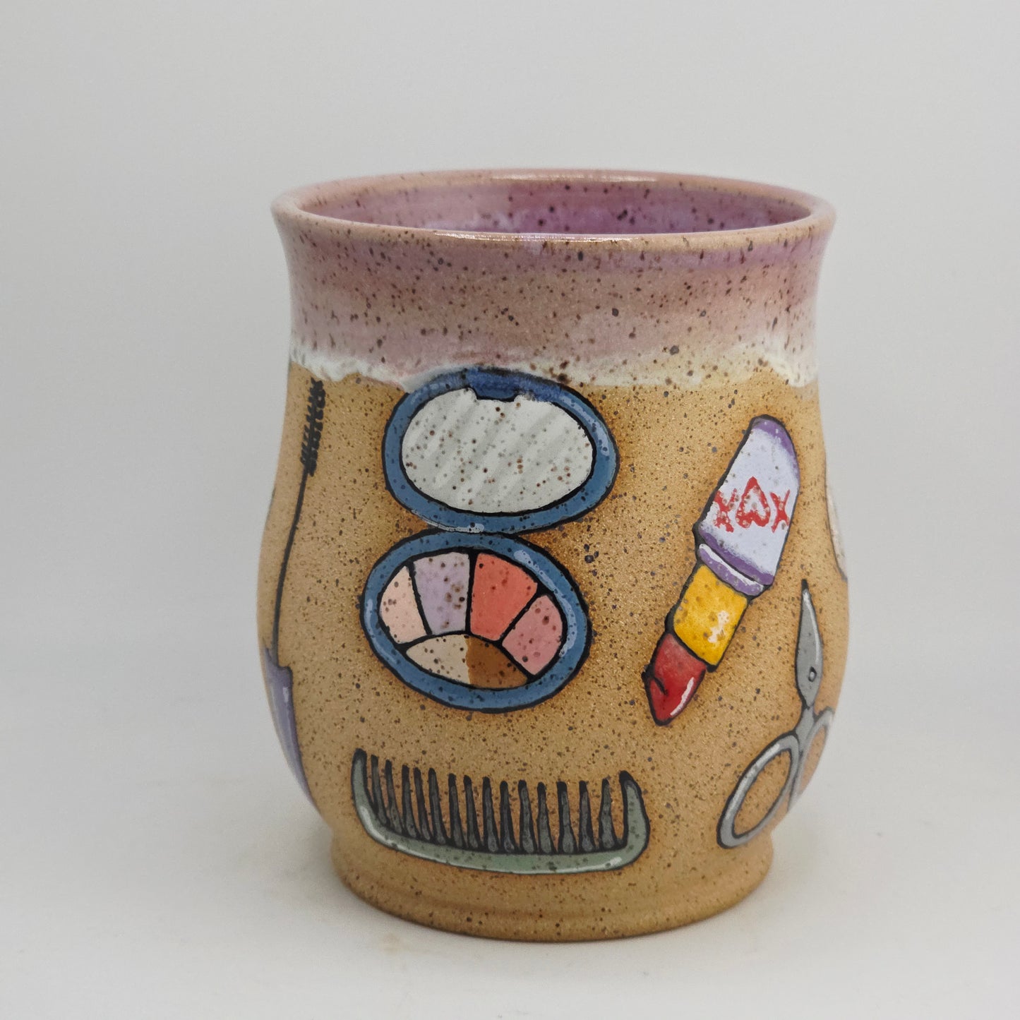 #07 Handmade stoneware Mug   18oz