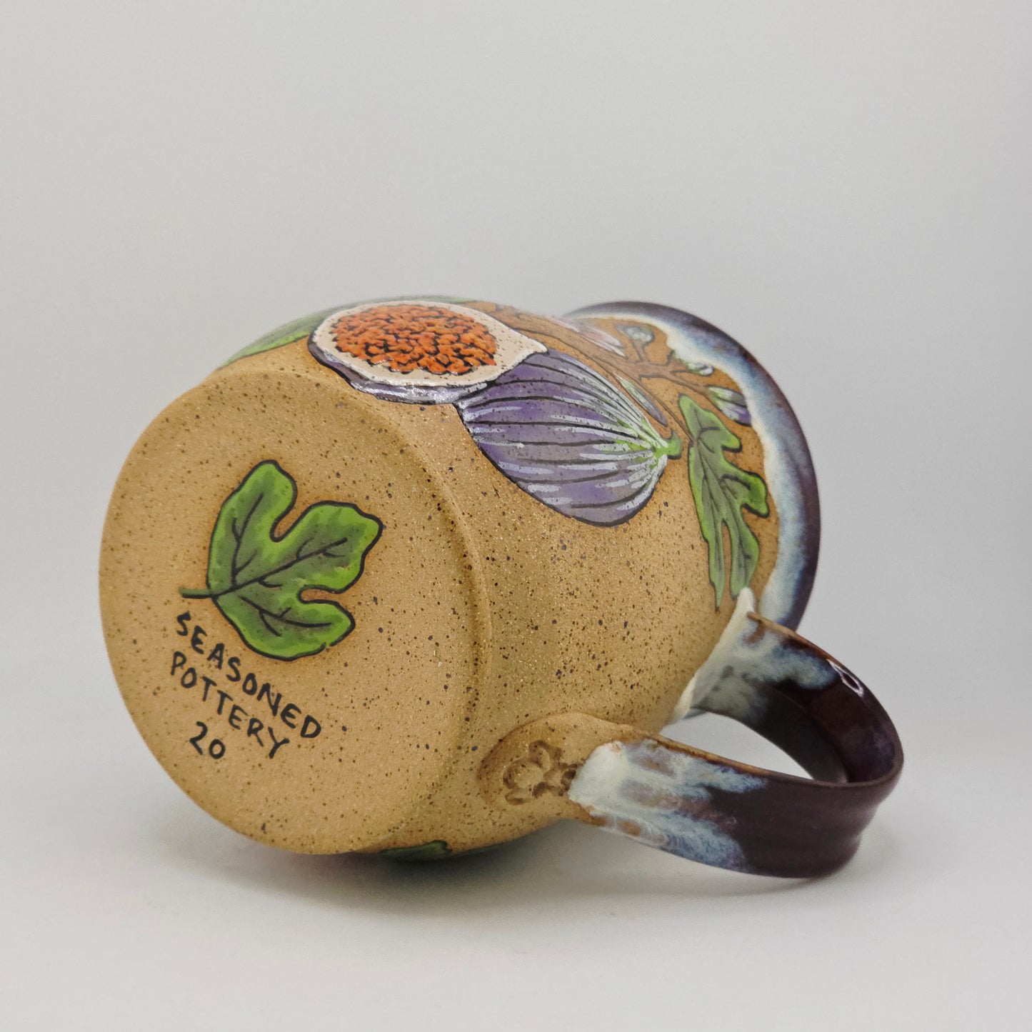 #20 Handmade stoneware mug 18oz