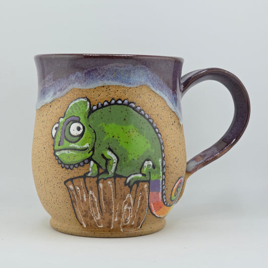 #127 Handmade stoneware mug