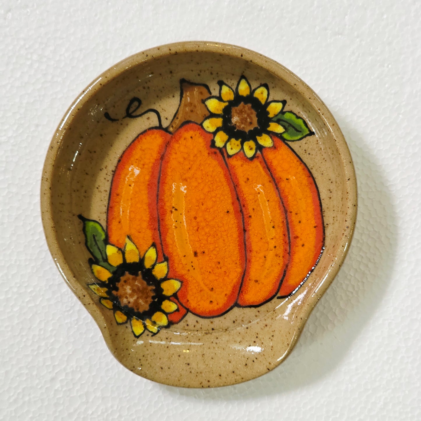 #45 Handmade stoneware spoonrest