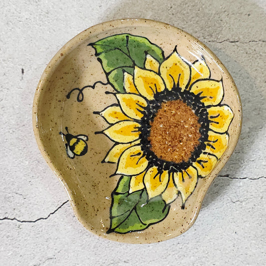#29 Handmade stoneware spoonrest