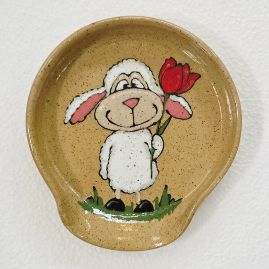 #54 Handmade stoneware spoonrest