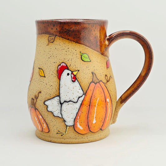 #01 Handmade stoneware Mug 18oz