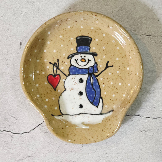 #31 Handmade stoneware spoonrest