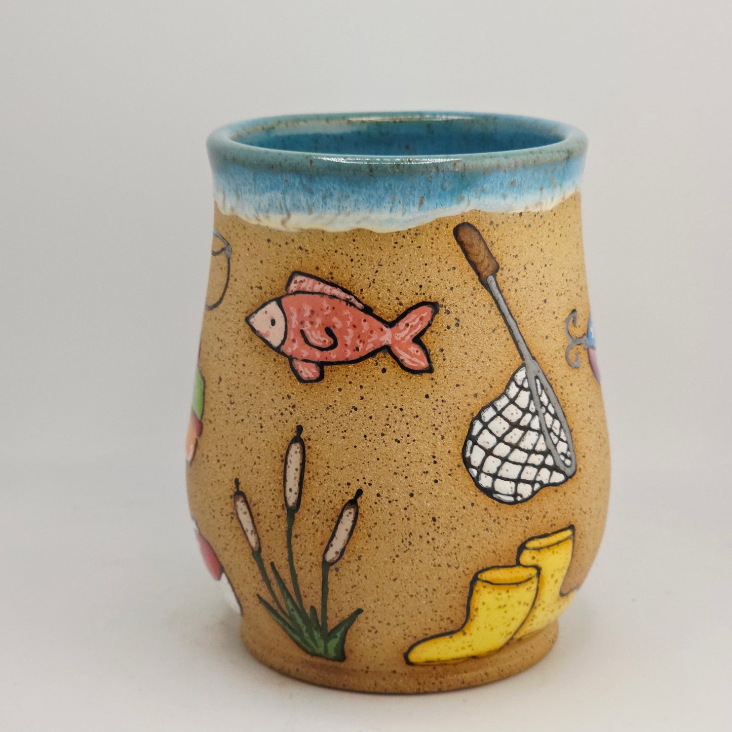 #10 Handmade stoneware Mug   17oz