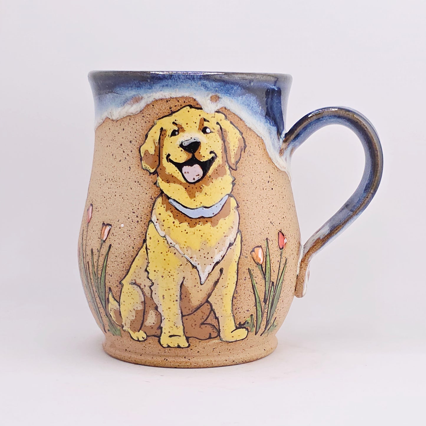 #15 Handmade stoneware Mug 16oz