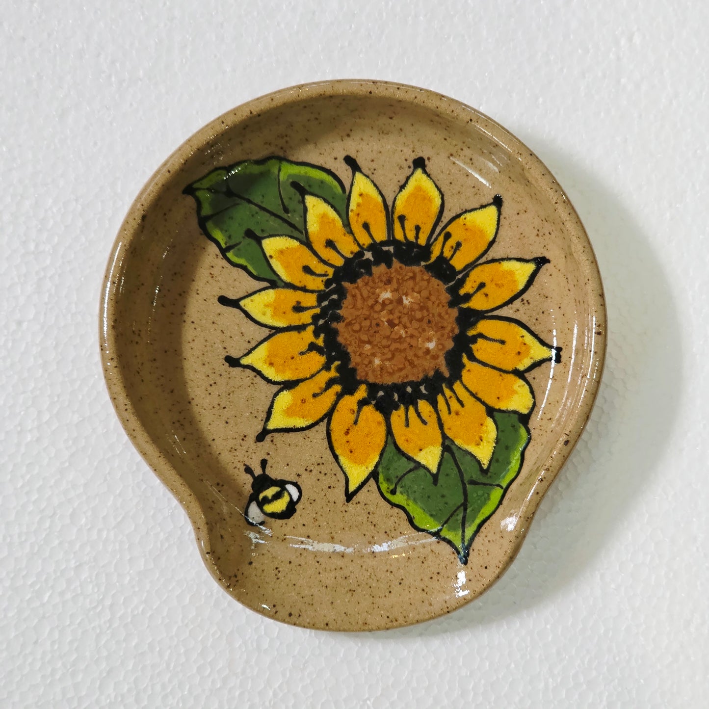 #47 Handmade stoneware spoonrest