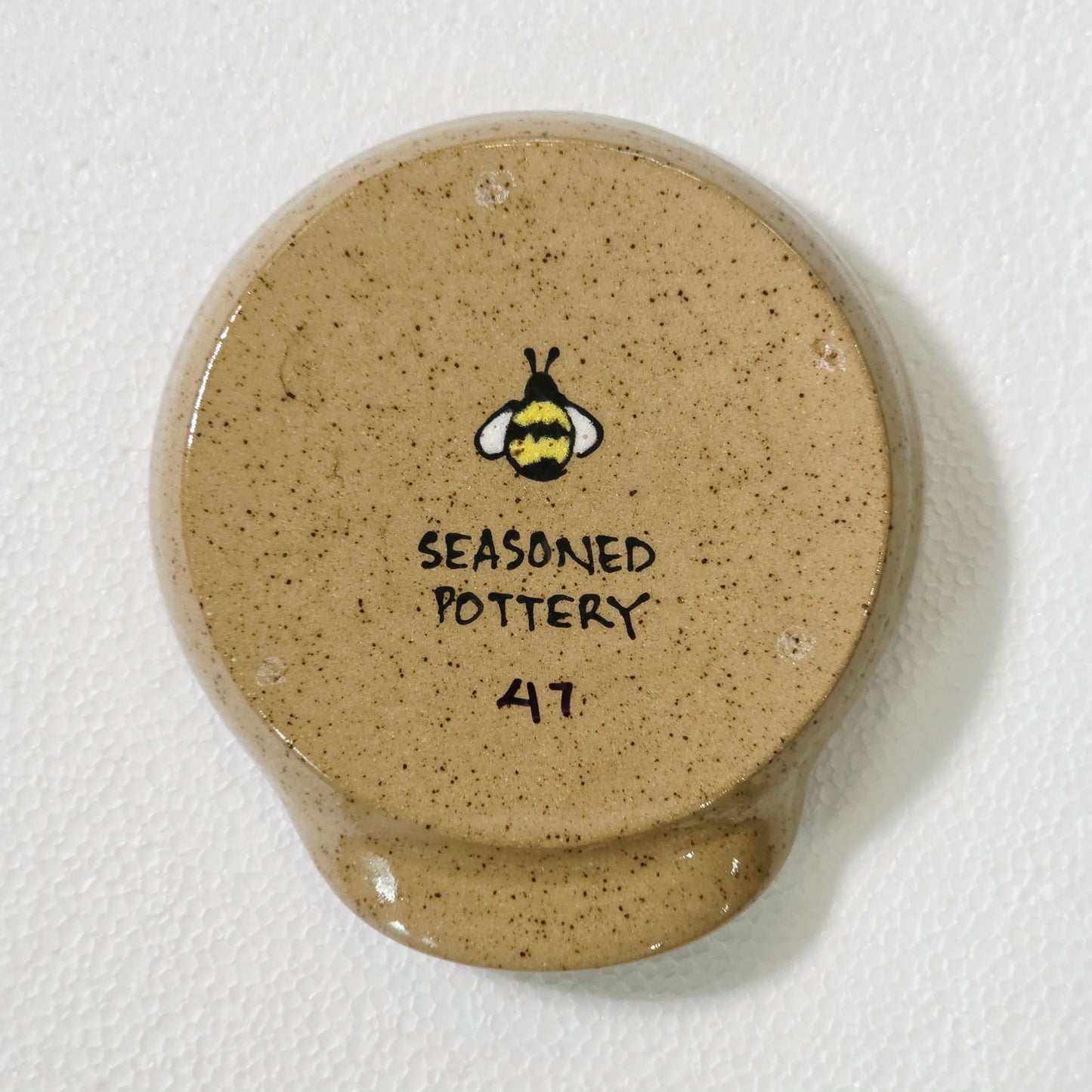 #47 Handmade stoneware spoonrest