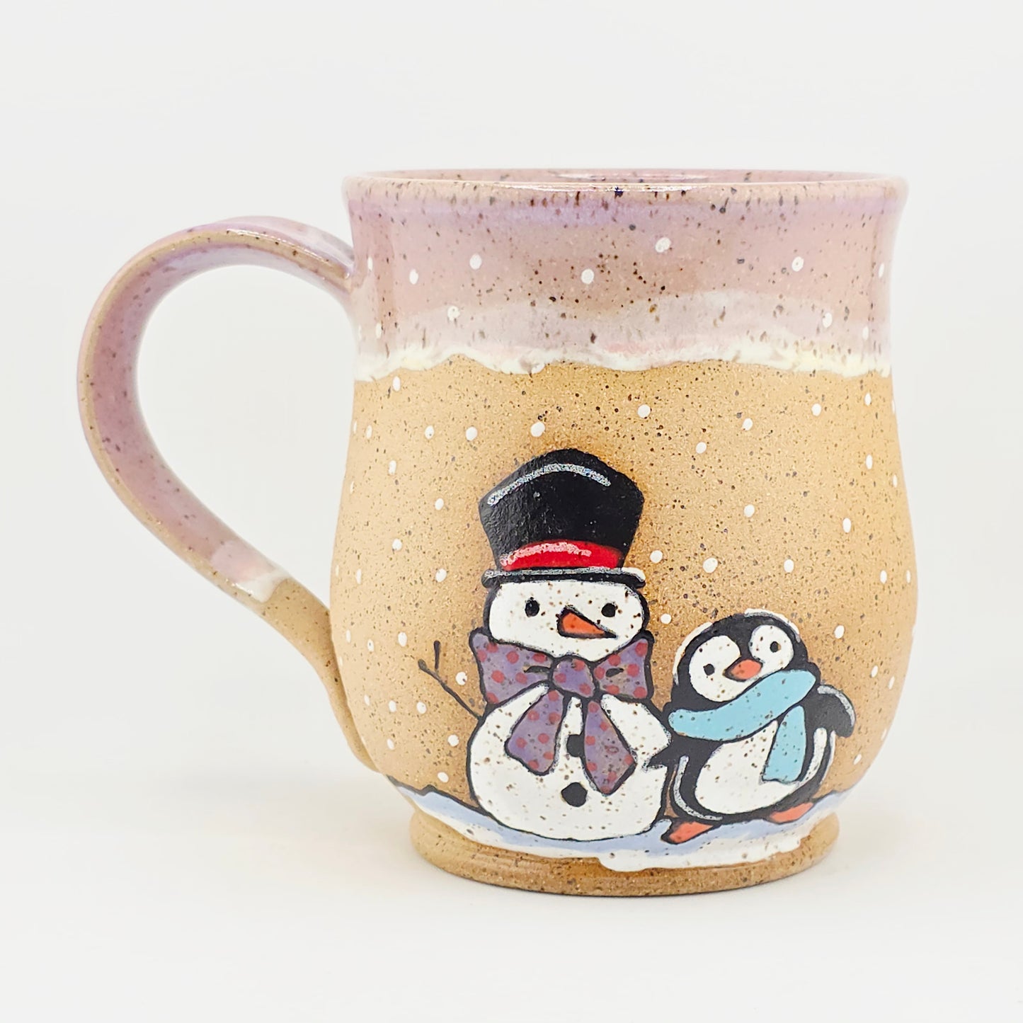 #03 Handmade stoneware mug 16-17oz