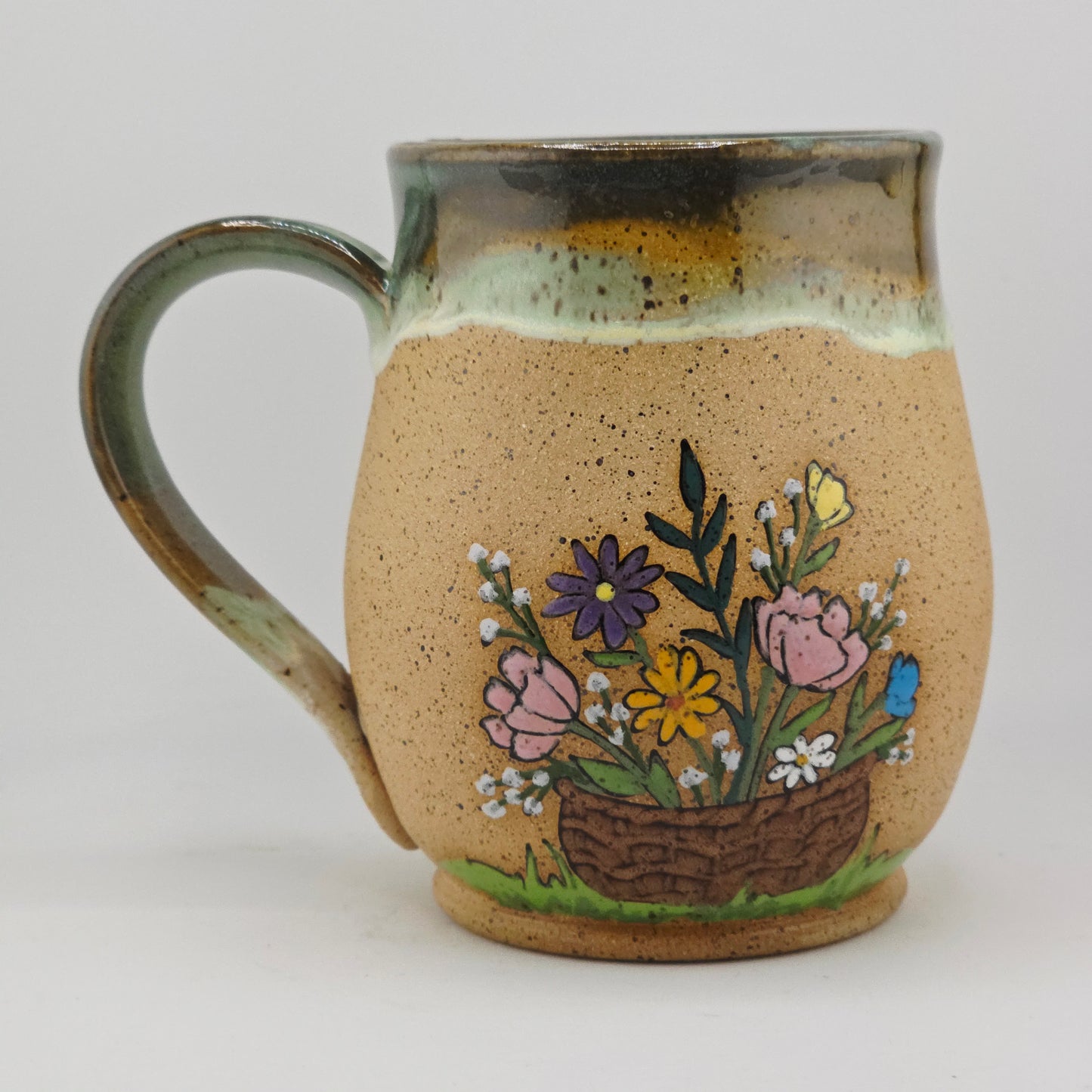 #05 Handmade stoneware Mug    17oz