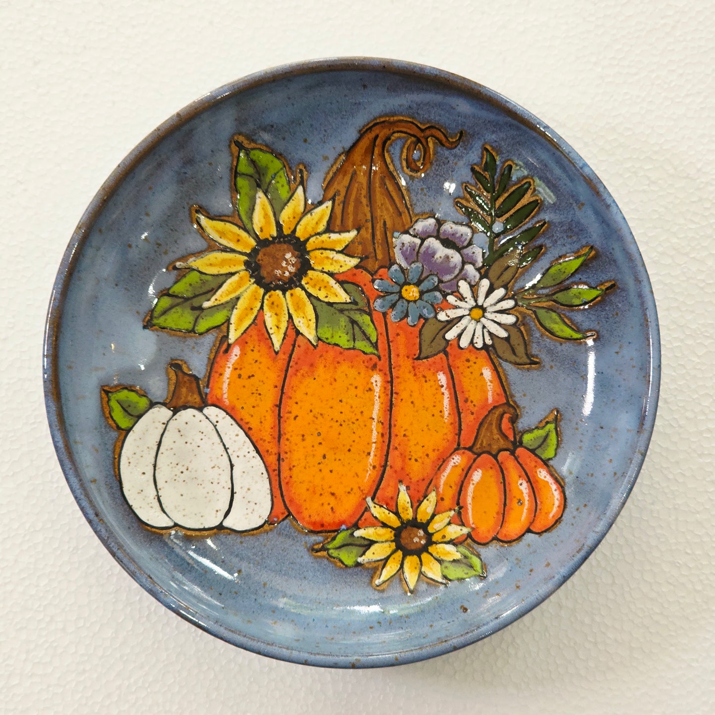 #33 Handmade stoneware bowl  7x1.5