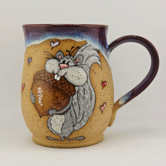 #11 Handmade stoneware mug 18oz