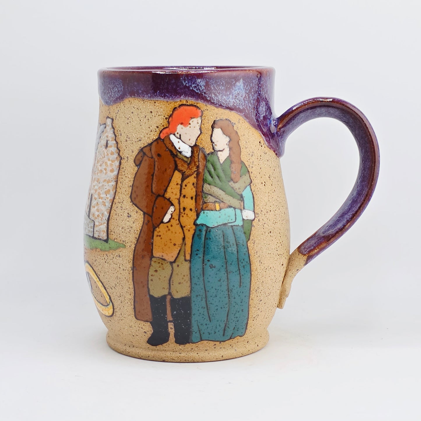 #30 Handmade stoneware Mug 18oz