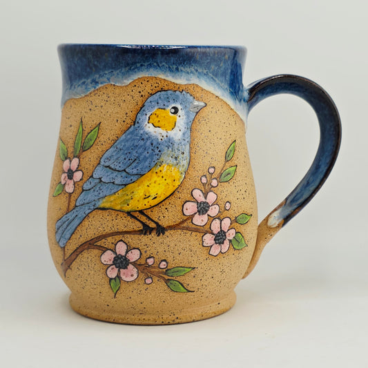 #02 Handmade stoneware Mug 17oz