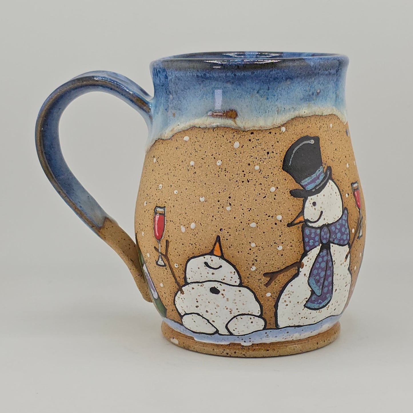 #01 Handmade stoneware mug 17 oz