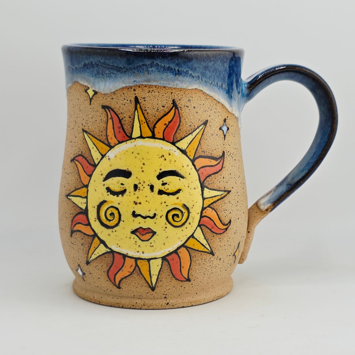 #05 Handmade stoneware Mug 16oz