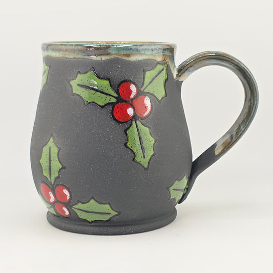 #12 Handmade stoneware mug 16oz